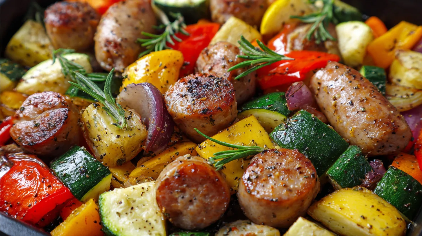 that10 Minute Air Fryer Chicken Sausage And Veggies: 5 Quick Tips!