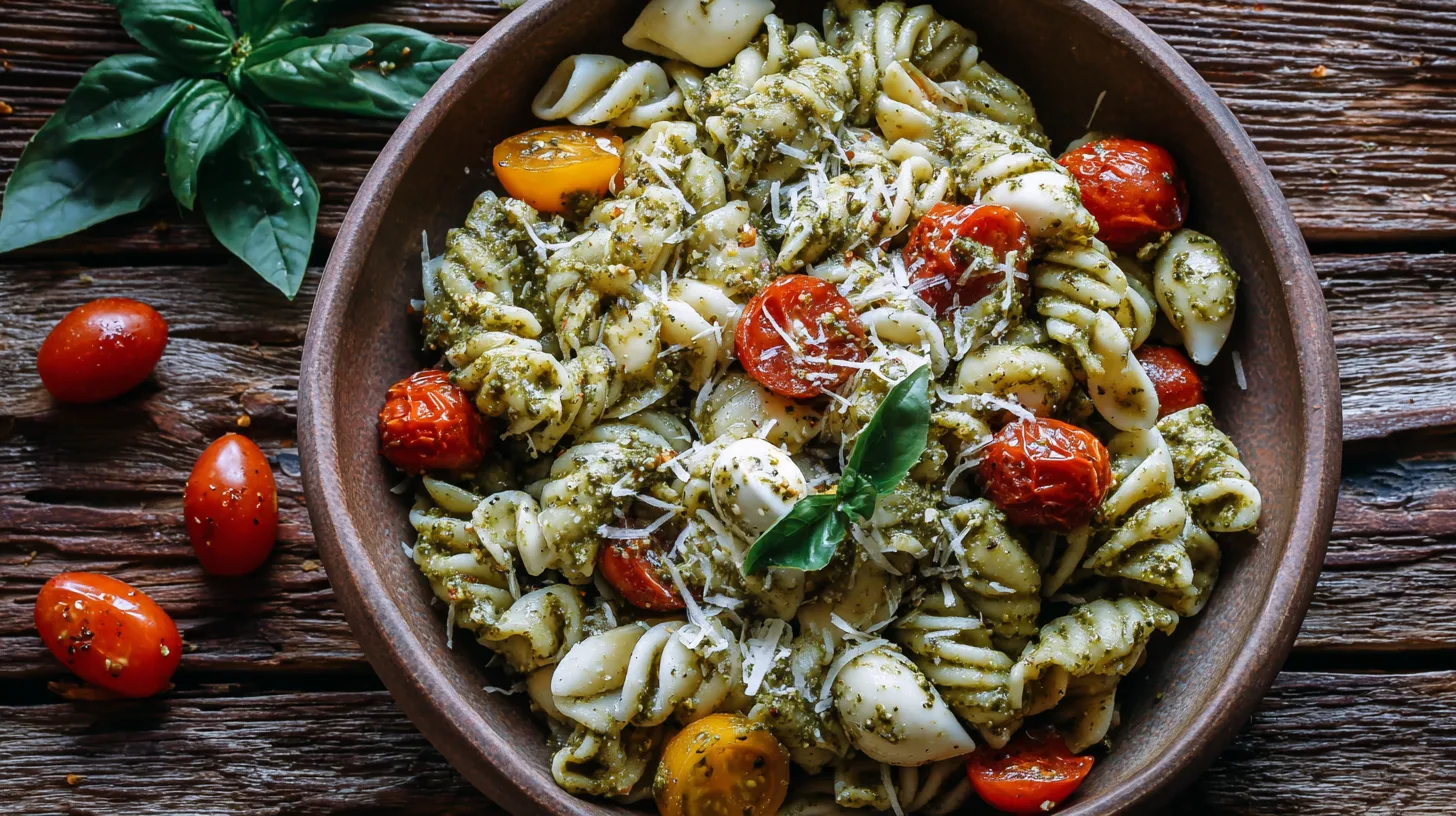 thatLight And Creamy Pesto Caprese Pasta Salad: 5 Delicious Secrets!