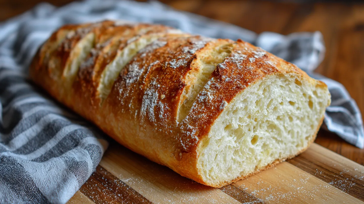 thatQuick & Easy Crusty Italian Bread: 5 Simple Steps to Perfection