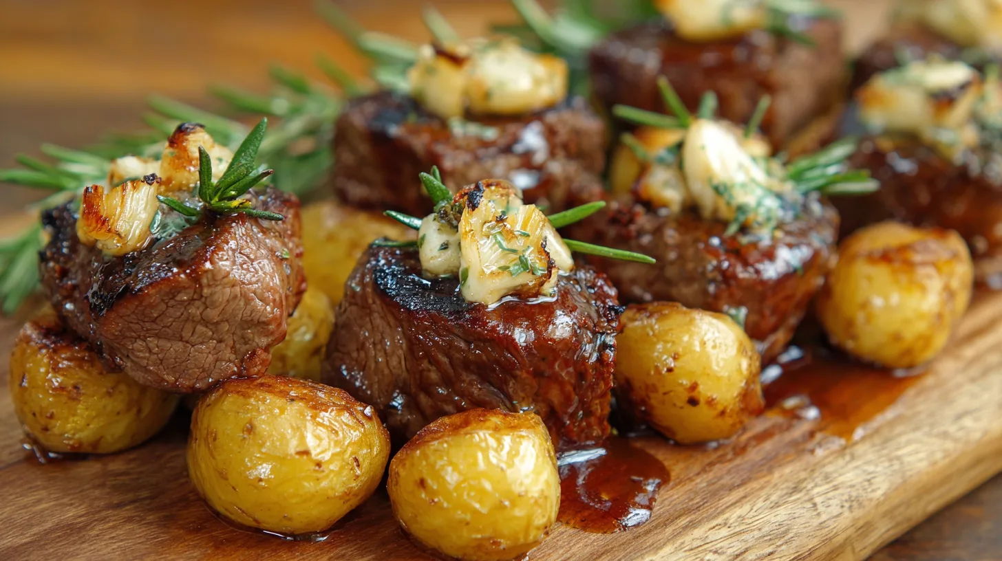 thatQuick & Irresistible Garlic Steak Bites and Potatoes - Steakhouse Skillet Fix: 5 Reasons You’ll Love This Dish!